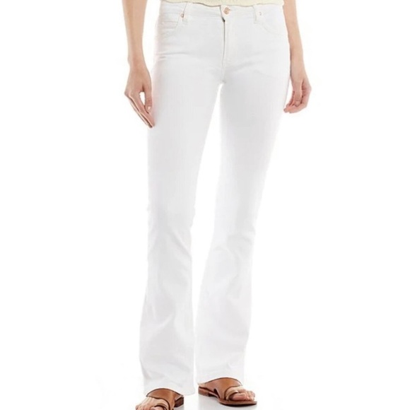 Free People  We the Free Carmen Hi waist optic white jeans.NWOT - Picture 3 of 7